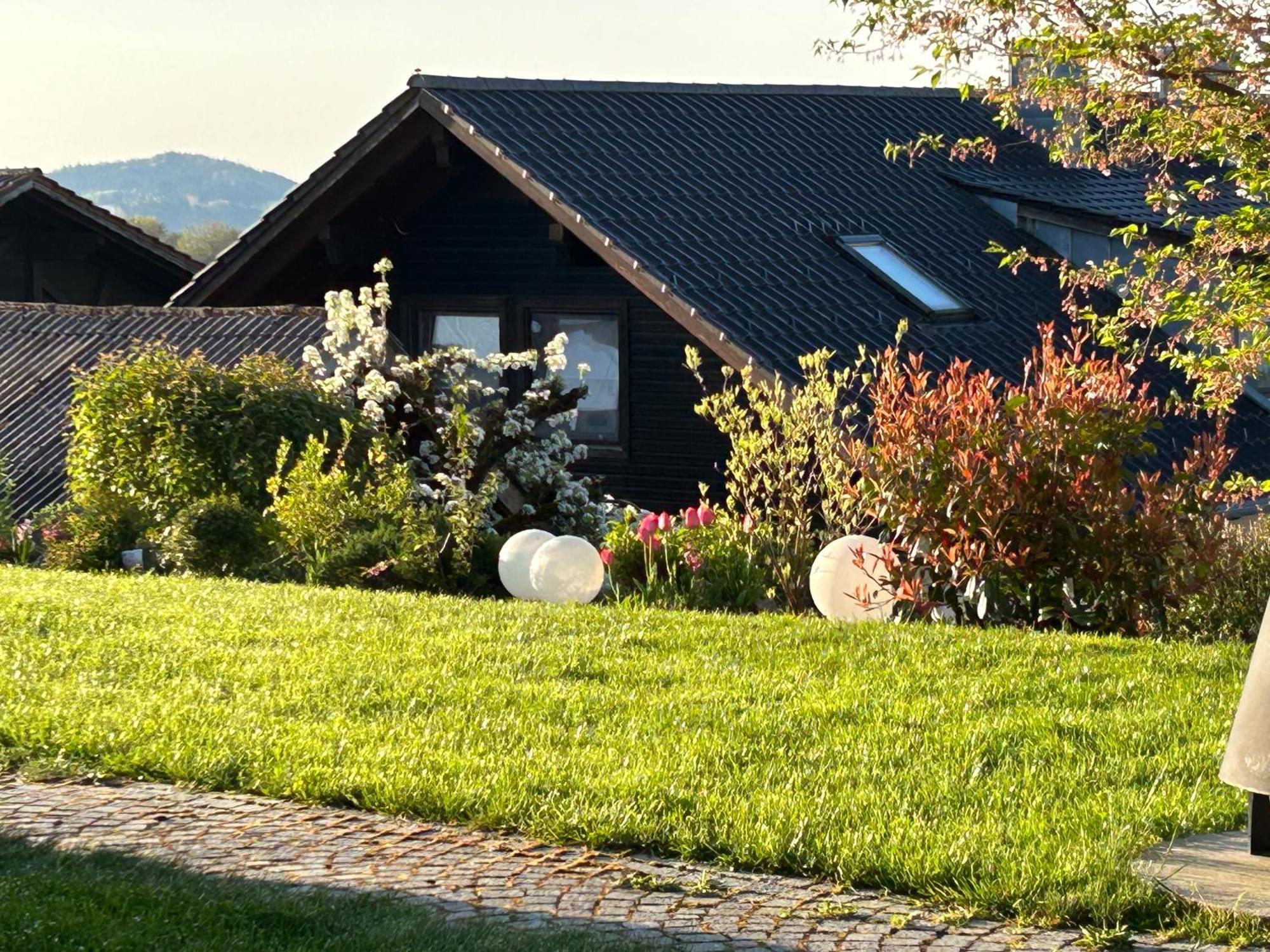 Ferienwohnungen Alpenblick Mit Garten -Panoramasauna- Kirchdorf im Wald Exteriér fotografie